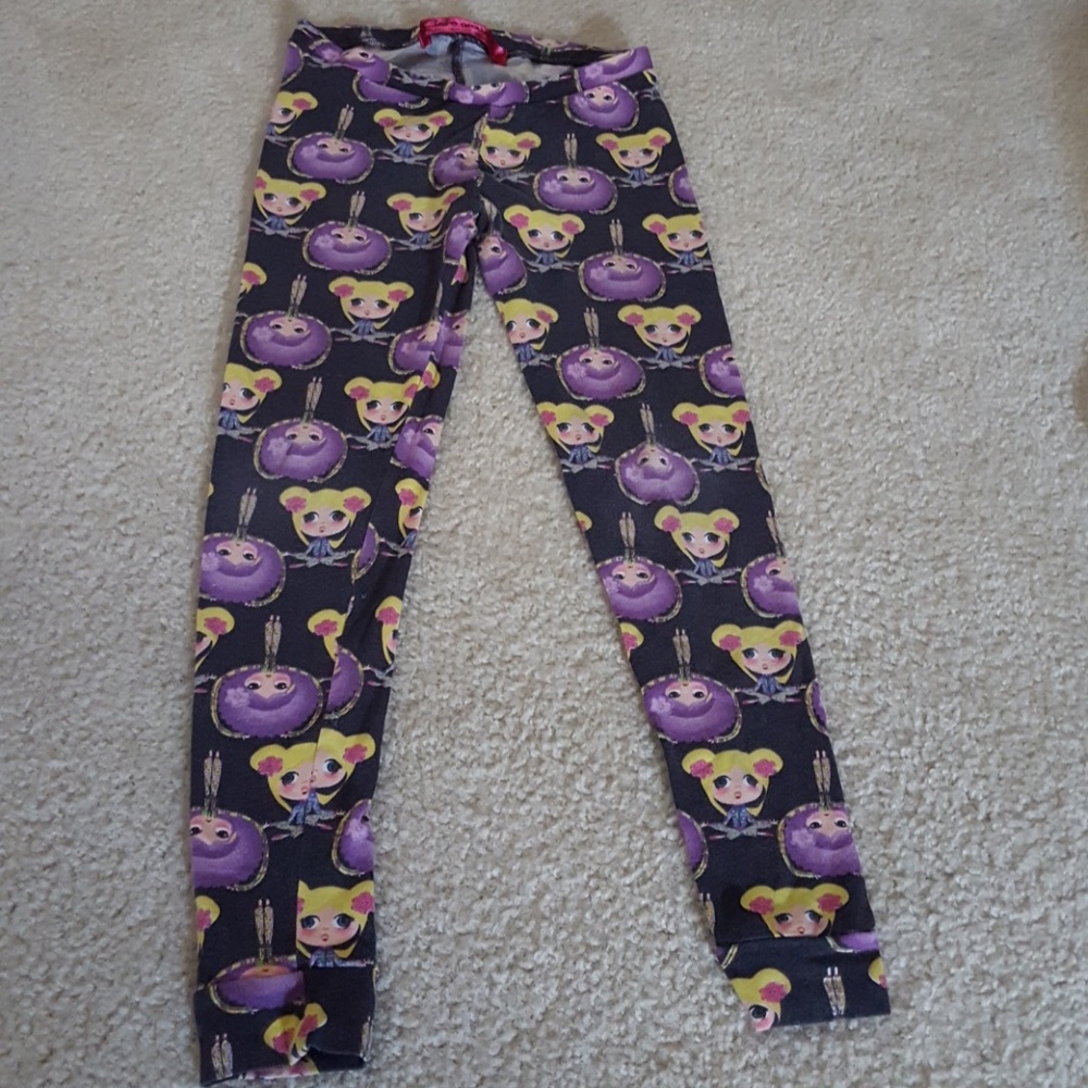 Custo Growing Girls Dollface Leggings